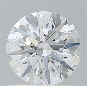 Picture of Lab Created Diamond 1.11 Carats, Round with Ideal Cut, F Color, VVS2 Clarity and Certified by IGI