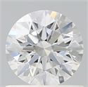 Lab Created Diamond 0.78 Carats, Round with Ideal Cut, D Color, VVS2 Clarity and Certified by IGI