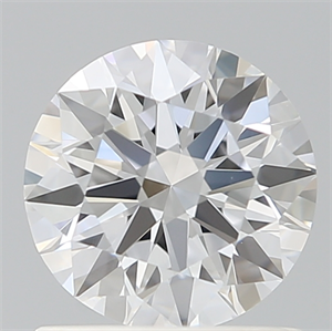 Picture of Lab Created Diamond 1.02 Carats, Round with Ideal Cut, D Color, VS1 Clarity and Certified by IGI