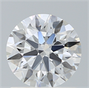Del inventario de diamantes de laboratorio, 1.09 quilates, Redondo , Color E, claridad VVS2 y certificado IGI