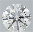Del inventario de diamantes de laboratorio, 0.72 quilates, Redondo , Color D, claridad VS1 y certificado IGI