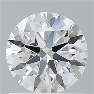 Picture of Lab Created Diamond 1.04 Carats, Round with Ideal Cut, D Color, VS1 Clarity and Certified by IGI