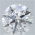 Del inventario de diamantes de laboratorio, 1.05 quilates, Redondo , Color E, claridad VVS2 y certificado IGI