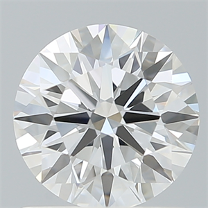 Picture of Lab Created Diamond 1.02 Carats, Round with Ideal Cut, D Color, VS1 Clarity and Certified by IGI