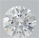 Lab Created Diamond 0.74 Carats, Round with Ideal Cut, D Color, VVS2 Clarity and Certified by IGI