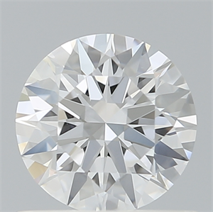 Picture of Lab Created Diamond 0.74 Carats, Round with Ideal Cut, D Color, VVS2 Clarity and Certified by IGI