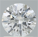Lab Created Diamond 1.12 Carats, Round with Ideal Cut, D Color, VS1 Clarity and Certified by IGI