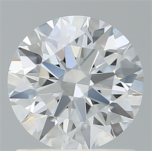 Picture of Lab Created Diamond 1.18 Carats, Round with Ideal Cut, F Color, VVS2 Clarity and Certified by IGI