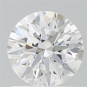 Picture of Lab Created Diamond 1.16 Carats, Round with Ideal Cut, D Color, VVS1 Clarity and Certified by IGI
