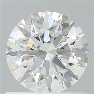 Picture of Lab Created Diamond 0.77 Carats, Round with Ideal Cut, D Color, VVS2 Clarity and Certified by IGI