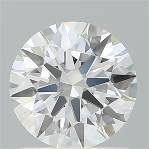 Picture of Lab Created Diamond 1.17 Carats, Round with Ideal Cut, D Color, VVS1 Clarity and Certified by IGI