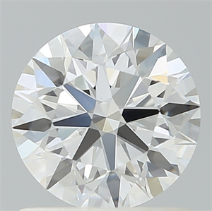 Picture of Lab Created Diamond 1.09 Carats, Round with Ideal Cut, D Color, VS1 Clarity and Certified by IGI