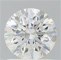 Lab Created Diamond 1.11 Carats, Round with Ideal Cut, D Color, VVS2 Clarity and Certified by IGI