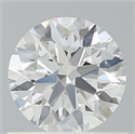 Lab Created Diamond 0.70 Carats, Round with Ideal Cut, D Color, VS1 Clarity and Certified by IGI