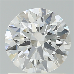 Picture of Lab Created Diamond 1.08 Carats, Round with Ideal Cut, D Color, VS2 Clarity and Certified by IGI