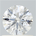 Del inventario de diamantes de laboratorio, 0.71 quilates, Redondo , Color D, claridad VS1 y certificado IGI
