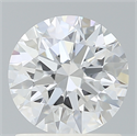 Lab Created Diamond 1.22 Carats, Round with Ideal Cut, E Color, VS1 Clarity and Certified by IGI