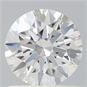 Del inventario de diamantes de laboratorio, 1.10 quilates, Redondo , Color D, claridad VS2 y certificado IGI