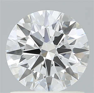 Picture of Lab Created Diamond 1.09 Carats, Round with Ideal Cut, E Color, VS1 Clarity and Certified by IGI
