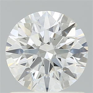 Picture of Lab Created Diamond 1.04 Carats, Round with Ideal Cut, E Color, VVS2 Clarity and Certified by IGI