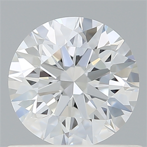 Picture of Lab Created Diamond 0.73 Carats, Round with Ideal Cut, D Color, VVS2 Clarity and Certified by IGI