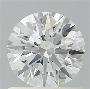 Picture of Lab Created Diamond 0.90 Carats, Round with Ideal Cut, D Color, VS1 Clarity and Certified by IGI