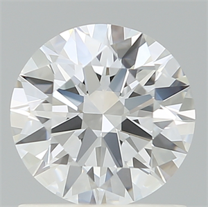 Picture of Lab Created Diamond 1.04 Carats, Round with Ideal Cut, D Color, VS1 Clarity and Certified by IGI