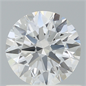 Lab Created Diamond 0.77 Carats, Round with Ideal Cut, D Color, VVS2 Clarity and Certified by IGI