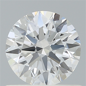 Picture of Lab Created Diamond 0.77 Carats, Round with Ideal Cut, D Color, VVS2 Clarity and Certified by IGI