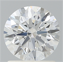 Del inventario de diamantes de laboratorio, 1.35 quilates, Redondo , Color E, claridad VS1 y certificado IGI