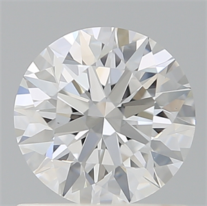 Picture of Lab Created Diamond 0.92 Carats, Round with Ideal Cut, D Color, VS1 Clarity and Certified by IGI