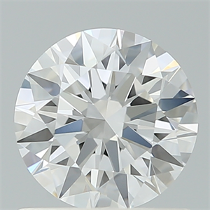 Picture of Lab Created Diamond 0.90 Carats, Round with Ideal Cut, D Color, VVS2 Clarity and Certified by IGI
