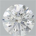 Lab Created Diamond 1.32 Carats, Round with Ideal Cut, D Color, VVS2 Clarity and Certified by IGI