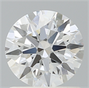 Lab Created Diamond 1.11 Carats, Round with Ideal Cut, D Color, VS1 Clarity and Certified by IGI