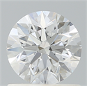 Lab Created Diamond 0.90 Carats, Round with Excellent Cut, D Color, VS1 Clarity and Certified by IGI