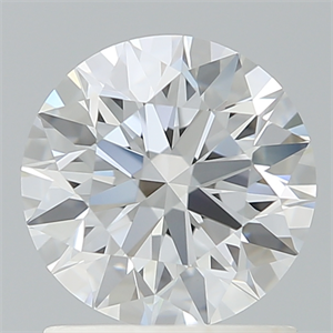 Picture of Lab Created Diamond 1.33 Carats, Round with Ideal Cut, E Color, VVS2 Clarity and Certified by IGI