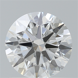 Picture of Lab Created Diamond 0.93 Carats, Round with Ideal Cut, D Color, VVS2 Clarity and Certified by IGI