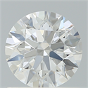 Lab Created Diamond 0.90 Carats, Round with Excellent Cut, D Color, VS1 Clarity and Certified by IGI