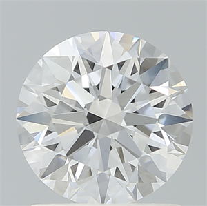 Picture of Lab Created Diamond 1.32 Carats, Round with Excellent Cut, D Color, VS1 Clarity and Certified by IGI