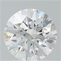 Del inventario de diamantes de laboratorio, 1.23 quilates, Redondo , Color D, claridad VVS2 y certificado IGI