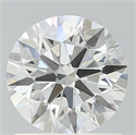 Del inventario de diamantes de laboratorio, 1.08 quilates, Redondo , Color E, claridad VVS2 y certificado IGI