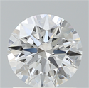 Del inventario de diamantes de laboratorio, 1.23 quilates, Redondo , Color D, claridad VVS2 y certificado IGI