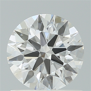 Picture of Lab Created Diamond 0.90 Carats, Round with Ideal Cut, D Color, VVS2 Clarity and Certified by IGI