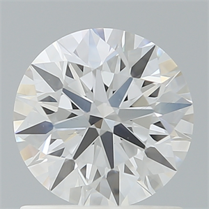Picture of Lab Created Diamond 1.12 Carats, Round with Ideal Cut, E Color, VS1 Clarity and Certified by IGI