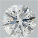 Lab Created Diamond 1.11 Carats, Round with Ideal Cut, E Color, VVS2 Clarity and Certified by IGI