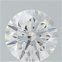 Lab Created Diamond 0.96 Carats, Round with Ideal Cut, D Color, VVS2 Clarity and Certified by IGI
