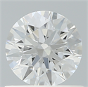 Lab Created Diamond 0.72 Carats, Round with Ideal Cut, D Color, VVS2 Clarity and Certified by IGI
