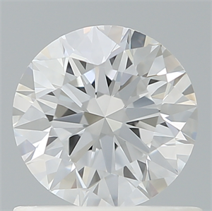 Picture of Lab Created Diamond 0.77 Carats, Round with Ideal Cut, D Color, VVS2 Clarity and Certified by IGI
