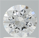 Del inventario de diamantes de laboratorio, 0.90 quilates, Redondo , Color D, claridad VVS2 y certificado IGI