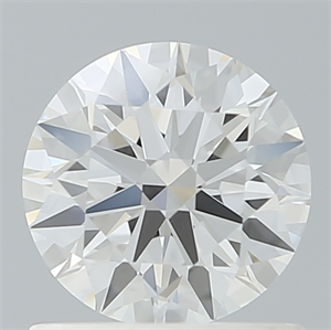 Picture of Lab Created Diamond 0.90 Carats, Round with Ideal Cut, D Color, VVS2 Clarity and Certified by IGI